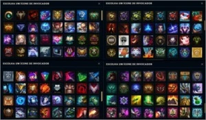 CONTA LOL PLATINA 3 E 5 - League of Legends