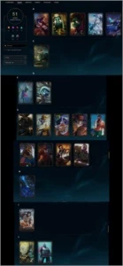 CONTA LOL PLATINA 3 E 5 - League of Legends