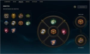 CONTA LOL PLATINA 3 E 5 - League of Legends