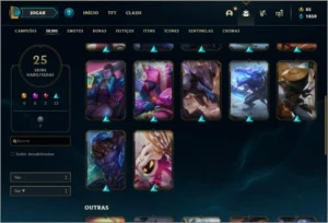 Conta Unranked com 6 Gemas - League of Legends LOL