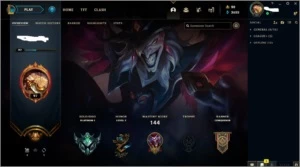 Conta lol platina 1, 110 champions - League of Legends