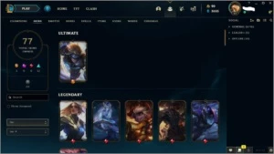 Conta lol platina 1, 110 champions - League of Legends