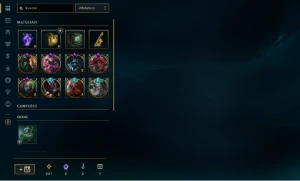 Conta league of legends 61 Skins, 8945 EA / Valorant LOL