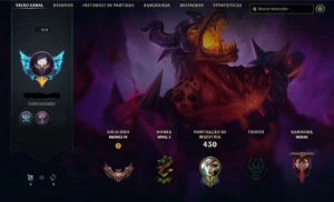 Conta league of legends 61 Skins, 8945 EA / Valorant LOL