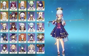CONTA AR45 AYAKA + KOKOMI + SHOGUN - Genshin Impact