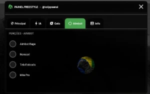 Painel sadx Freestyle gelo invertido ☠️ - Free Fire