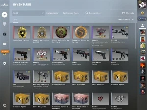 Nível 111 na Steam - 4 Medalhas - 846 Horas+ de CS:GO - Counter Strike