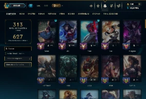 Conta Ferro 4 com 95 Champs e 132 Skins +2 Prestigios - League of Legends LOL