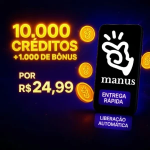 Recarga Manus IA – 10k 🔥 - Premium