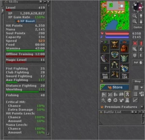 Ek level 419.. Barato demais 950 reais - Tibia
