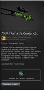 AWP | Falha de Contenção BS! - Counter Strike CS