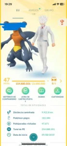 Conta 47 Perfeita! - Pokemon GO