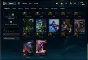 Conta Ouro 2 (38w / 12l) - League of Legends LOL