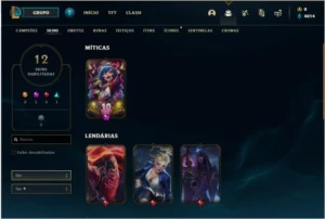 Conta Ouro 2 (38w / 12l) - League of Legends LOL