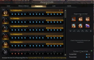 Main1510, 5x3 engrav, arma+23, +5 1460++, com jogos steam - Lost Ark