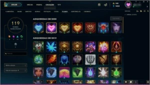 Conta  lol 114 CAMPEÃO - League of Legends