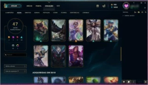 Conta  lol 114 CAMPEÃO - League of Legends