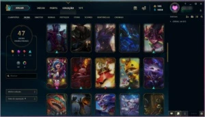 Conta  lol 114 CAMPEÃO - League of Legends