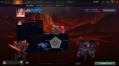 Conta Dota2 3.2k Lenda - DOTA 2