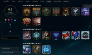 Conta League of Legends Full Acesso - 48 Skins - Rammus REI LOL