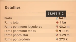 Conta Albion com 1bn de fama