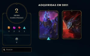 Conta Lol Ferro 2 - League of Legends