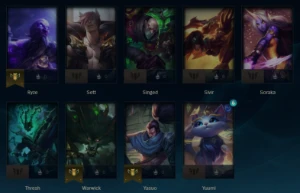 Conta Lol Ferro 2 - League of Legends