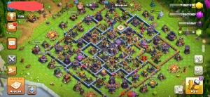 clash of clans cv15 + cv13 semi full