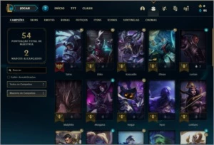 Conta Challanger / Desafiante com 846 PDL e 61% de Win rate - League of Legends LOL