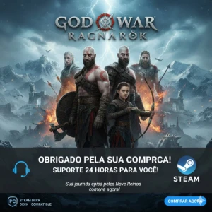 conta steam god of war (vitalício) - Outros