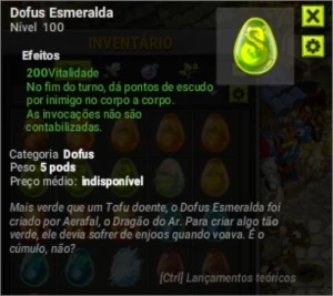 Dofus esmeralda ( + vida)