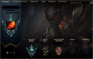 Conta Platina 1 (SMURF) - League of Legends LOL