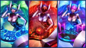 Conta league of legends com skin Dj sona e Annieversário LOL