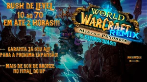 Rush de level no Pandaria Remix! [10 ao 70] Última Semana! - Blizzard