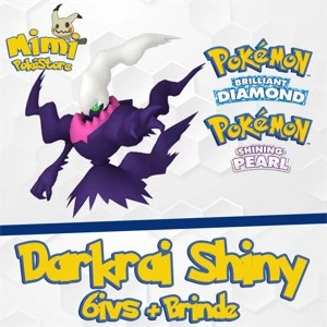 Darkrai Shiny Evento 6IVs - Pokémon Brilliant Diamond Pearl