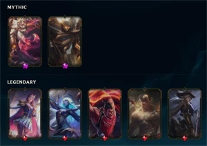 CONTA LEAGUE OF LEGENDS MESTRE 2 SKINS PRESTIGIO ! 60% DE WR LOL