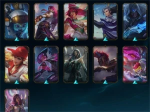 CONTA LEAGUE OF LEGENDS MESTRE 2 SKINS PRESTIGIO ! 60% DE WR LOL