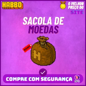 HABBO SACOLA DE MOEDAS (20C)