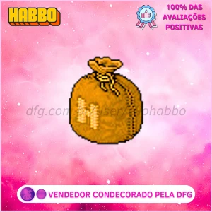 SACOLA DE MOEDAS HABBO (20C)