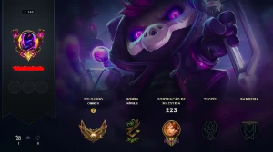 Conta league  of legends Ouro II - League of Legends LOL