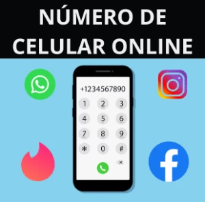 Número de celular online - Outros