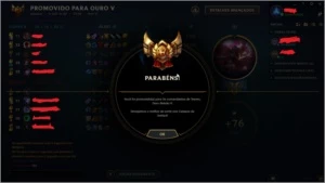 Conta Gold v League of Legends LOL