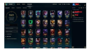 Conta Gold v League of Legends LOL