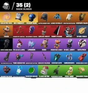 Conta Fortnite | C/Galaxy | Algumas Skins | +1000 Vbucks