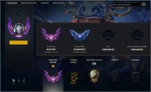 Conta Mestre League of Legends LOL