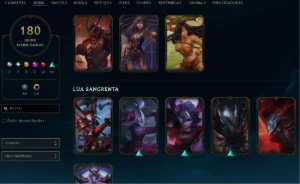 Conta de lol 2012 lvl 188 - 180 skin, 3 ultimate - 62 legado - League of Legends