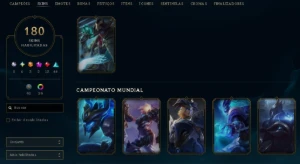 Conta de lol 2012 lvl 188 - 180 skin, 3 ultimate - 62 legado - League of Legends