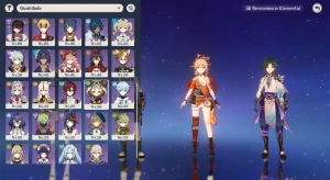 Genshin Impact AR57 21xT5 XIAO+BIS Ayaka+BIS 