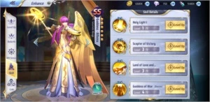 SAINT SEIYA - CONTA P2W TOP - A17 PEIXES - Saint Seiya Awakening SSA