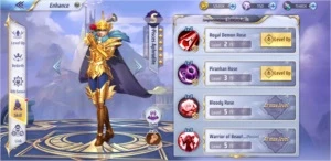 SAINT SEIYA - CONTA P2W TOP - A17 PEIXES - Saint Seiya Awakening SSA